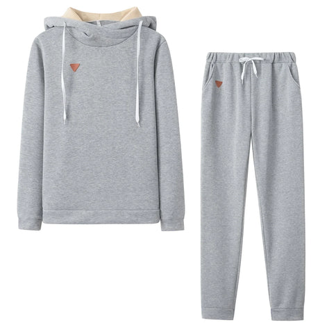 Damen Jogginganzug 2-teilig mit Hoodie und Hose – Velanessa