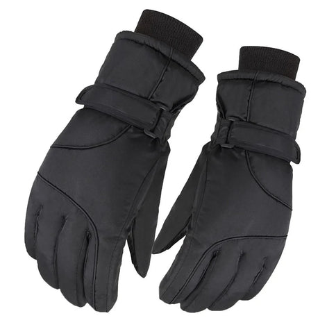 Gefütterte Winterhandschuhe mit langem Bündchen für Damen und Herren – Valtoro
