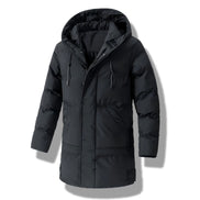 Herren Winter-Steppjacke mit Kapuze – Nordven