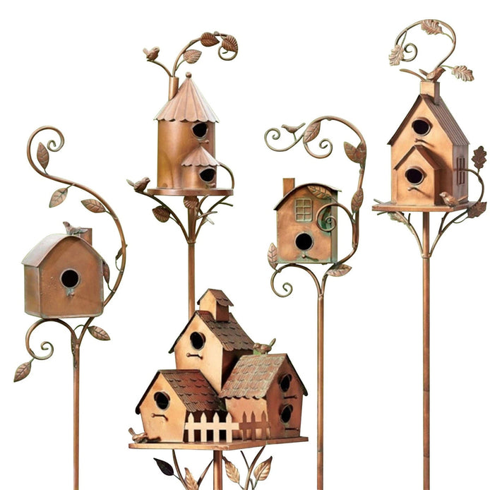 Dekoratives Vogelhaus für Garten und Außenbereiche