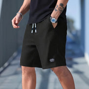 Ventaro Herren Shorts aus strukturiertem Polyester mit elastischem Bund