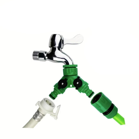 Hydrivo 2-Wege Y-Wasserverteiler mit Schnellanschluss