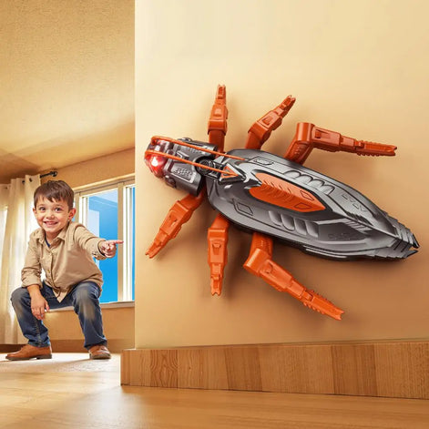 Ferngesteckter Gecko mit Wandkletterfunktion und LED-Augen – Zekrino