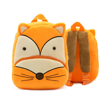 Kinder-Rucksack aus Plüsch mit Tiermotiv