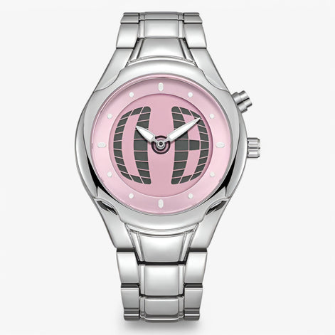 Arvion Herren Armbanduhr mit Edelstahlarmband und Quarzwerk
