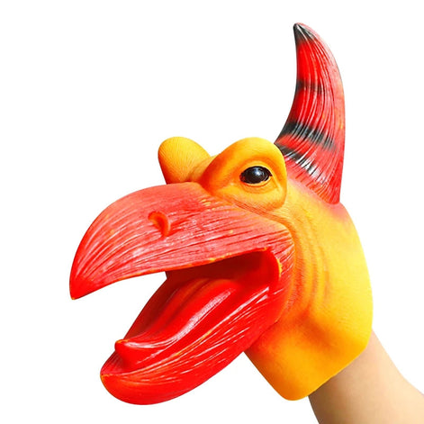 Ravido Handpuppe – flexible Figurenpuppe aus PVC
