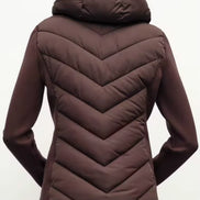 Elegante Damen Steppjacke mit Kapuze – Mireva