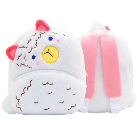 Kinder-Rucksack aus Plüsch mit Tiermotiv