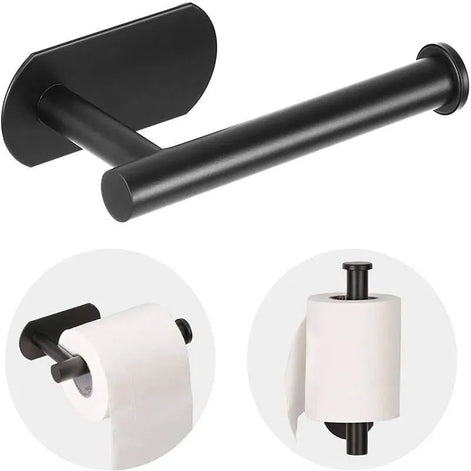 Edelstahl Toilettenpapierhalter ohne Bohren – CleanMount