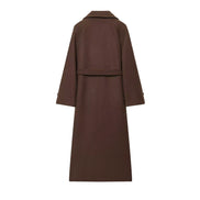 Damen Trenchcoat mit Doppelknopfleiste und Gürtel – Valessa