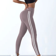 Velmira Damen Leggings mit hoher Taille und nahtloser Verarbeitung