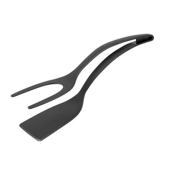 Fliparo 2-in-1 Silikon Küchenzange mit Wender