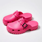 Marvella Damen Plateau-Sandalen mit Schnallenverschluss