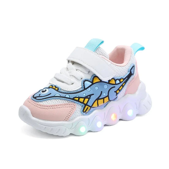Lumivex Kinder Sneaker mit LED-Sohle