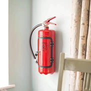 Flaschenhalter im Feuerlöscher-Design