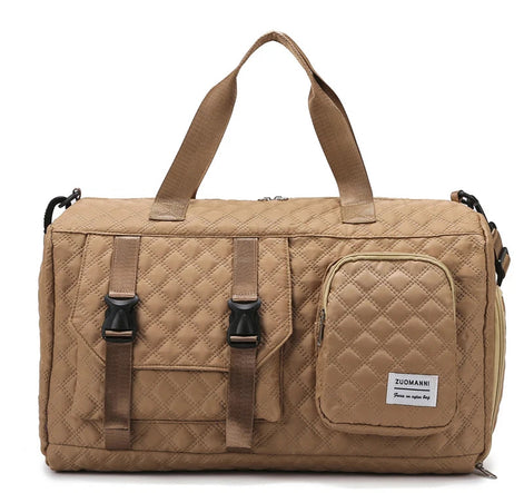 MoveLite Duffle Bag-Nylon-Reisetasche mit Reißverschluss und Schulterriemen