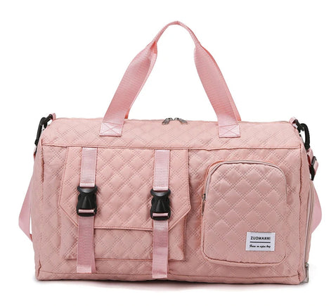 MoveLite Duffle Bag-Nylon-Reisetasche mit Reißverschluss und Schulterriemen