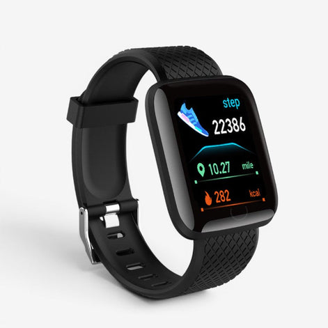 Smartwatch mit digitalem Touchdisplay, Bluetooth und verstellbarem Armband – Nexoria