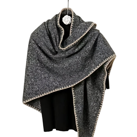 Damen Dreiecksschal 200 × 95 cm vielseitig tragbar Elvessa