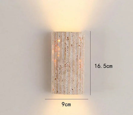 Suma Wandleuchte aus Stein – Japanisch inspiriertes Design