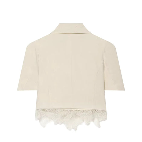 Damen-Zweiteiler mit Blazer und Shorts – Bellavique