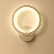 Arvella LED Wandleuchte rund mit Acrylabdeckung