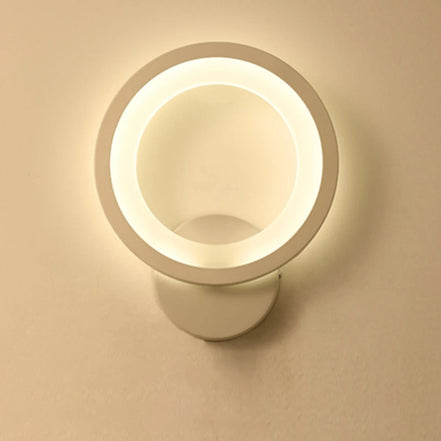 Arvella LED Wandleuchte rund mit Acrylabdeckung