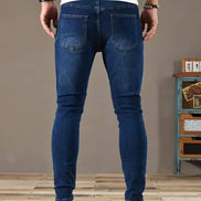 Rovento Herren Jeans Straight Fit