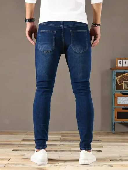 Rovento Herren Jeans Straight Fit