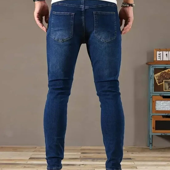 Rovento Herren Jeans Straight Fit
