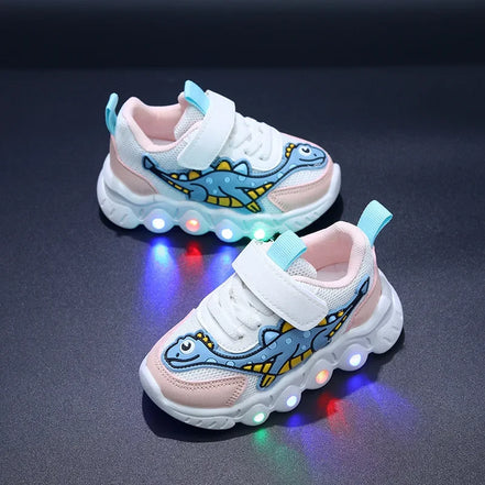 Lumivex Kinder Sneaker mit LED-Sohle
