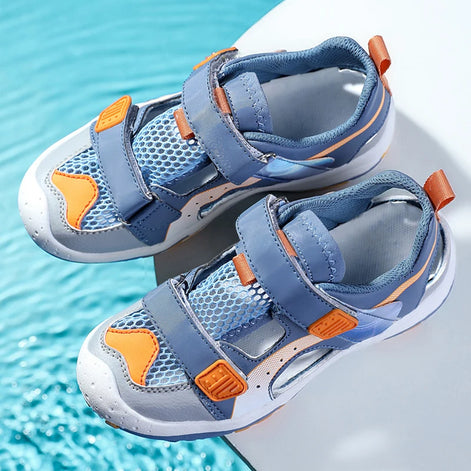 Velmira Kinder Sandalen Unisex mit Klettverschluss