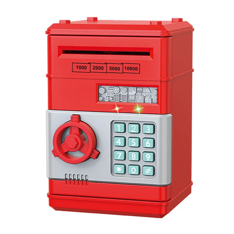 Saviora Mini-Tresor Sparbox mit Passwort und Münzfach