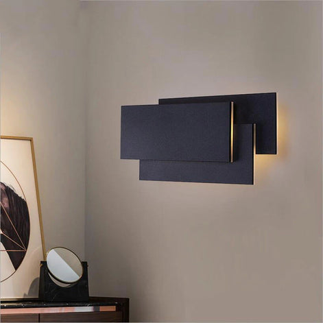 Velmora LED Wandleuchte mit Aluminiumgehäuse und mehrschichtigem Lichtdesign