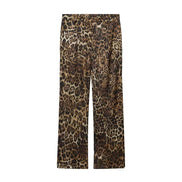 Damen Hosenanzug mit Leopardenmuster und Blazer Savélia