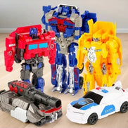 MechaShift Transformationsfigur – Modellspielzeug mit Fahrzeug- und Robotermodus