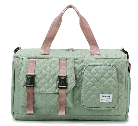 MoveLite Duffle Bag-Nylon-Reisetasche mit Reißverschluss und Schulterriemen
