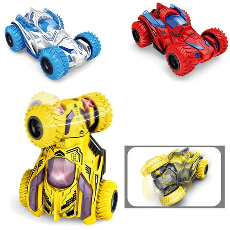 Mechanisches Stuntauto mit Doppelseiten-Design Tavexi