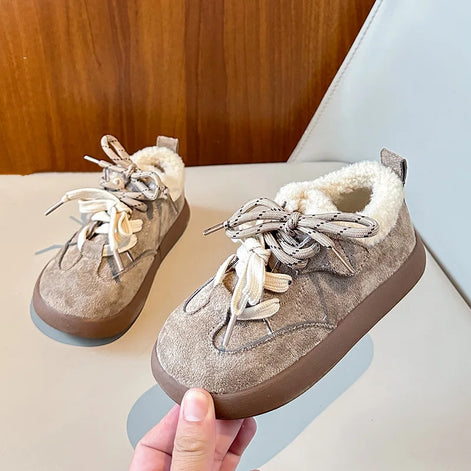 LumiStep Kinder Slip-On Schuhe mit warmem Innenfutter
