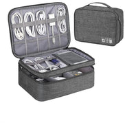 Kabel-Organizer Tasche aus Oxford-Material mit Reißverschluss