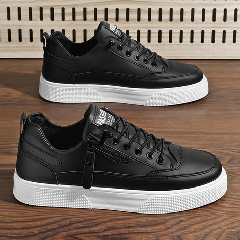 Kervano Herren Sneakers mit Schnürung und rutschfester Sohle