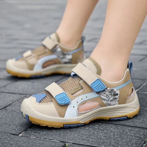 Velmira Kinder Sandalen Unisex mit Klettverschluss