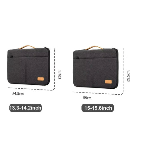 Laptop-Schutzhülle mit Reißverschluss für verschiedene Notebook-Größen
