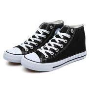 Unisex Canvas Sneakers mit Schnürverschluss und Profilsohle