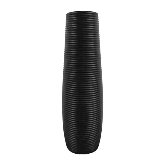 Arvona Standvase 33 cm mit strukturierter Oberfläche