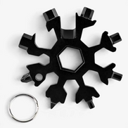 18-in-1 Multifunktionsschlüssel in Schneeflockenform – Hexavaro