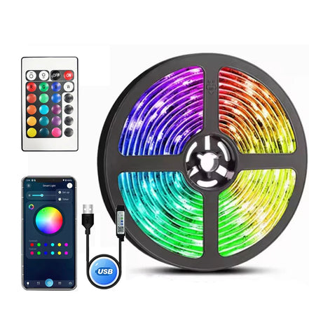 LumiFlex RGB LED-Streifen 5V – Flexible LED-Beleuchtung für TV und Wohnräume