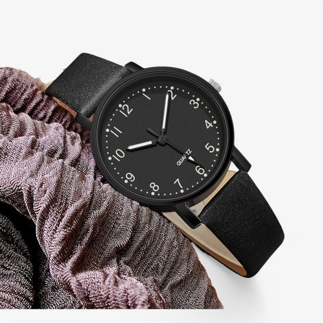 Elorisse Damen Armbanduhr mit minimalistischem Zifferblatt und verstellbarem Armband