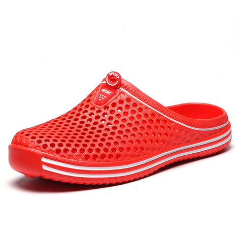 Solviro Unisex EVA Strand Clogs mit rutschfester Sohle