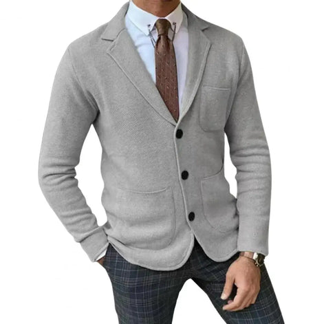 Bravento Herren-Blazer mit Revers und Einreiher